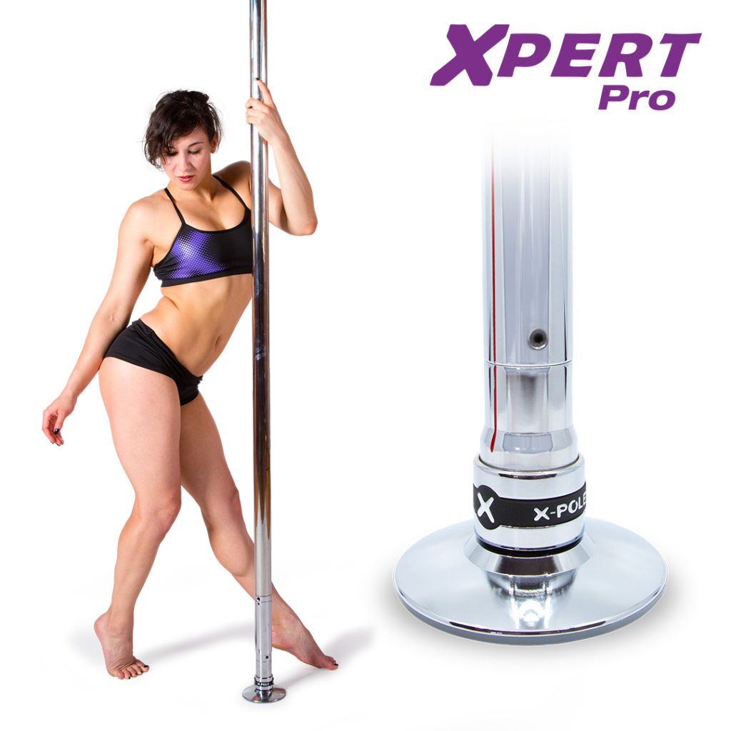 PRIOR FITNESS Barre Pole Dance permanente avec Plateau Fixe Perche de Danse  pour la Maison Perche de Danse avec Support Plafond et Accessoires